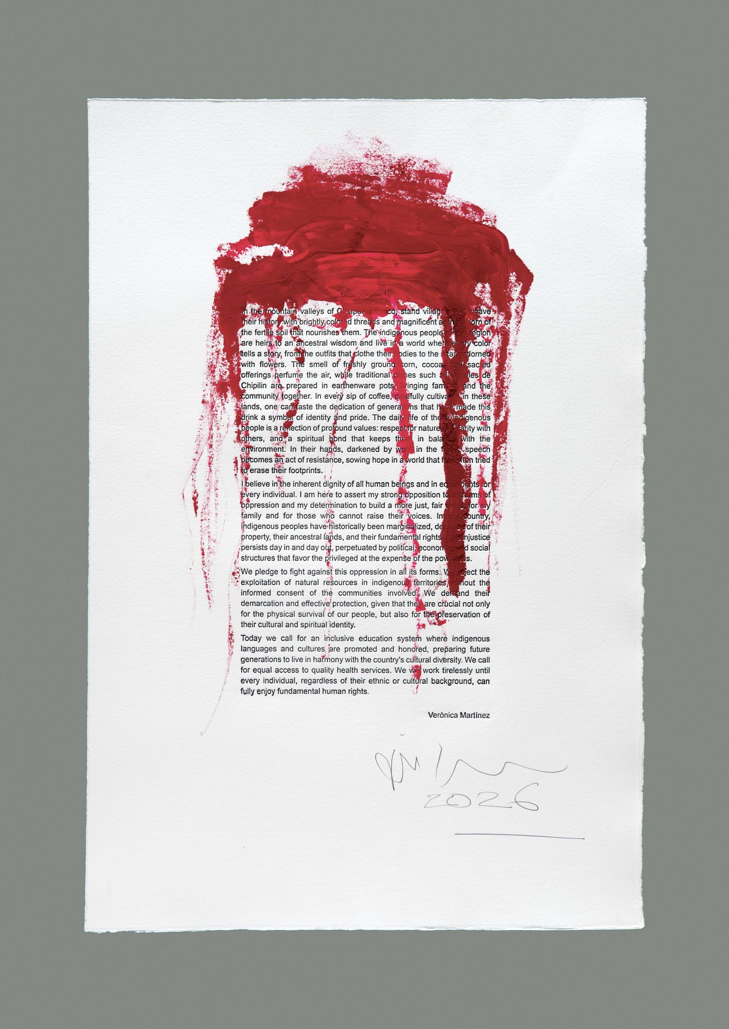 Anish Kapoor, Indigenous