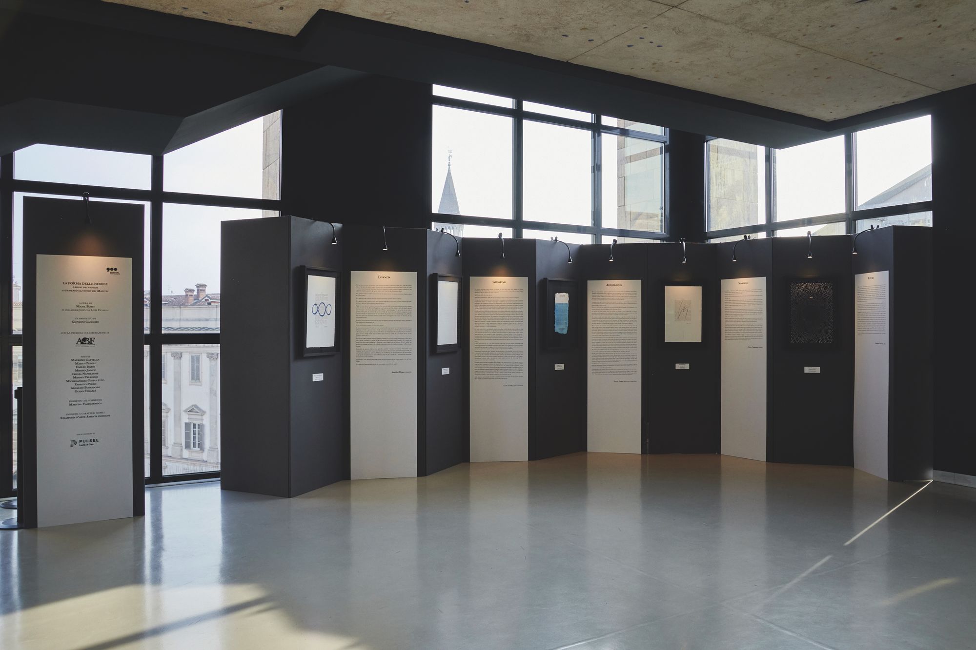 La mostra La Forma delle Parole al Museo del Novecento
